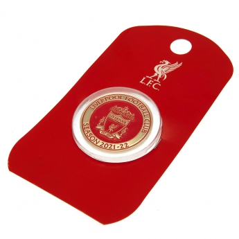 FC Liverpool prigodni novčić 2021-22 season coin