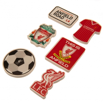 FC Liverpool set školskih gumica za brisanje 6pk eraser set