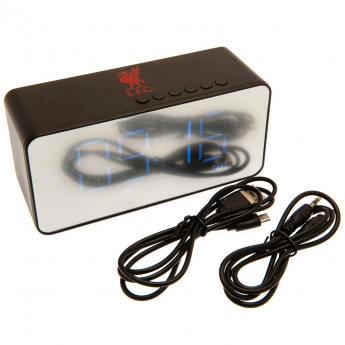 FC Liverpool digitalni sat bedside clock with speaker
