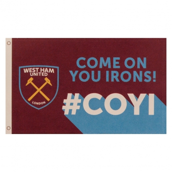 West Ham United zastava flag sl
