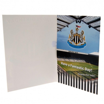 Newcastle United rođendanska čestitka musical birthday card