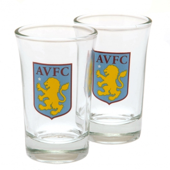 Aston Villa set od 2 čašice za rakiju 2pk shot glass set