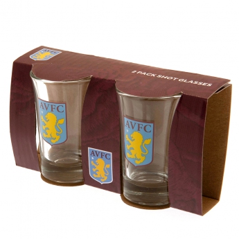 Aston Villa set od 2 čašice za rakiju 2pk shot glass set