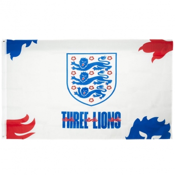 Nogometne reprezentacije zastava England FA Flag 3 Lions