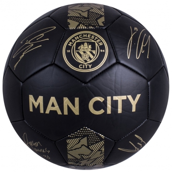 Manchester City nogometna lopta Signature Gold PH - size 5