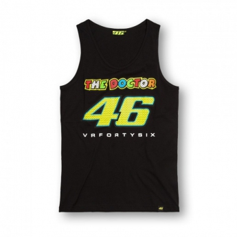Valentino Rossi muška majica bez rukava black The Doctor