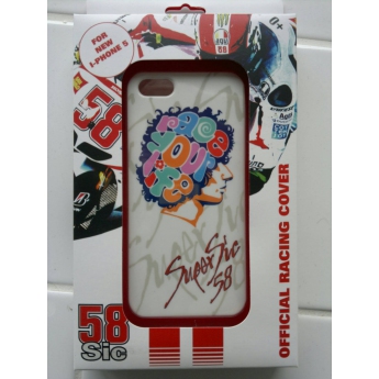Marco Simoncelli maska ​​za mobilni telefon iPhone 5 white