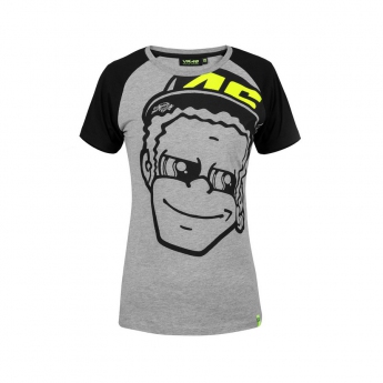 Valentino Rossi ženska majica VR46 classic grey head