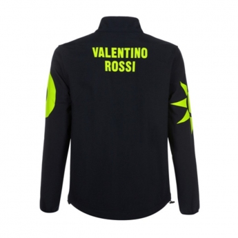 Valentino Rossi muška jakna black softshell Classic (Sole e Luna) 2019