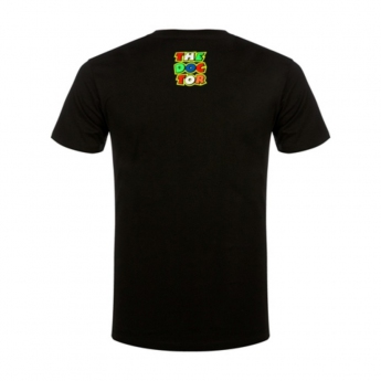 Valentino Rossi muška majica black Classic (Stripes) 2019