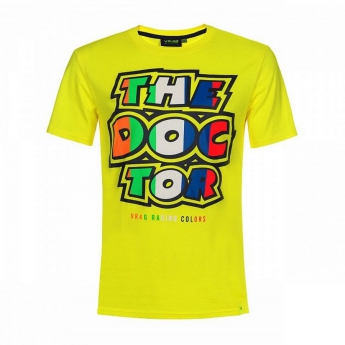 Valentino Rossi muška majica yellow Classic racing colors 2019