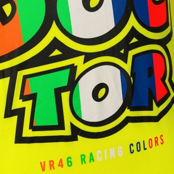 Valentino Rossi muška majica yellow Classic racing colors 2019
