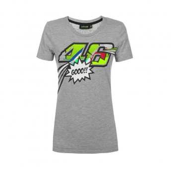 Valentino Rossi dámské tričko grey Classic (Pop Art) 2019
