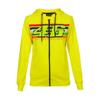 Valentino Rossi ženska majica yellow Classic (Stripes) 2019