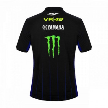 Valentino Rossi muška polo majica VR46 - Yamaha black 2019