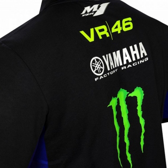 Valentino Rossi muška polo majica VR46 - Yamaha black 2019