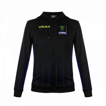 Valentino Rossi muška majica s kapuljačom VR46 - Yamaha black 2019