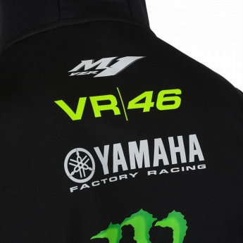 Valentino Rossi muška majica s kapuljačom VR46 - Yamaha black 2019