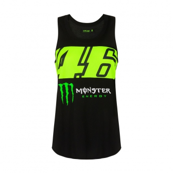 Valentino Rossi ženska majica bez rukava VR46 - Monster Dual (yellow stripe) 2020