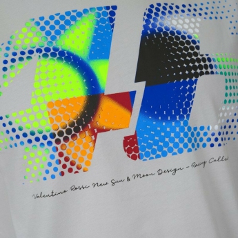 Valentino Rossi muška majica VR46  -  Sun and Moon grey 2022