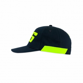 Valentino Rossi dječja baseball kapa sa šiltom VR46 - Classic black 2022