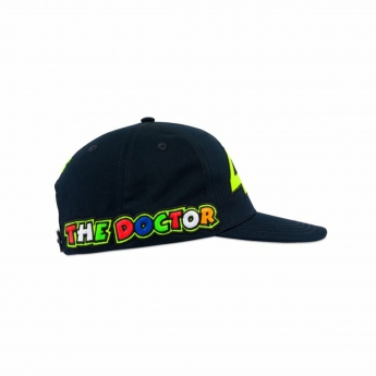 Valentino Rossi dječja baseball kapa sa šiltom VR46 - Classic black 2022