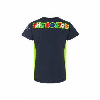 Valentino Rossi dječja majica VR46  -  Classic black 2022