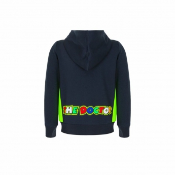 Valentino Rossi dječja majica s kapuljačom VR46  -  Classic black 2022