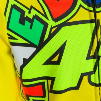 Valentino Rossi dječja majica s kapuljačom VR46  -  The Doctor yellow 2022