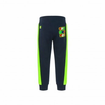 Valentino Rossi dječje trenirke VR46  -  The Doctor black 2022