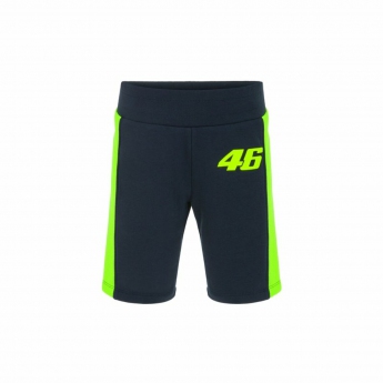 Valentino Rossi dječje kratke hlače VR46  -  The Doctor black 2022