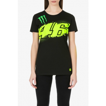 Valentino Rossi ženska majica Monza 46 Monster Energy black 2022
