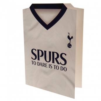 Tottenham Hotspur čestitke Blank Card Shirt