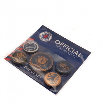 FC Rangers set znački Button Badge Set