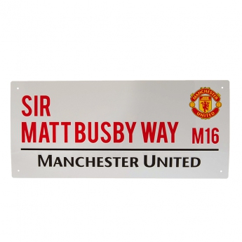 Manchester United metalna značka Street Sign MB