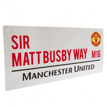 Manchester United metalna značka Street Sign MB