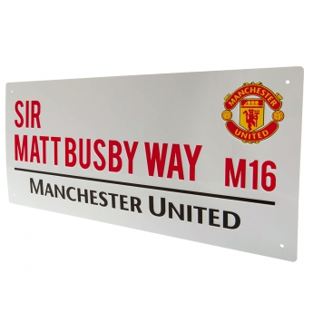 Manchester United metalna značka Street Sign MB