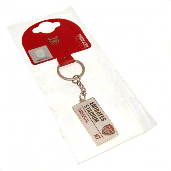 FC Arsenal privjesak za ključeve Embossed Street Sign Keyring