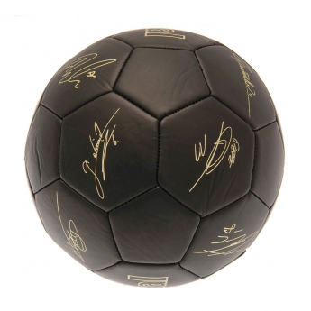 FC Arsenal nogometna mini lopta Skill Ball Signature Gold PH size 1