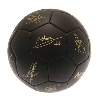 Manchester City nogometna mini lopta Skill Ball Signature Gold PH size 1
