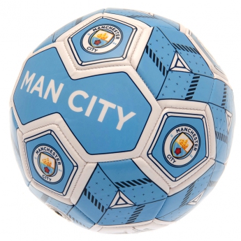Manchester City nogometna mini lopta Football HX Size 3