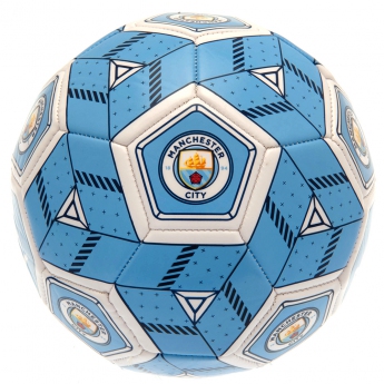 Manchester City nogometna mini lopta Football HX Size 3