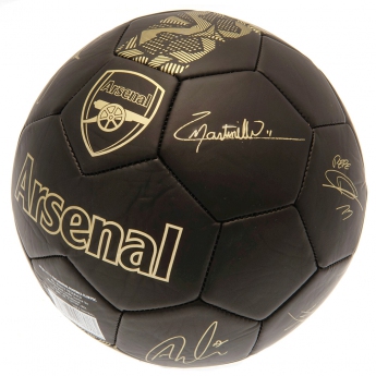 FC Arsenal nogometna lopta Signature Gold PH size 5