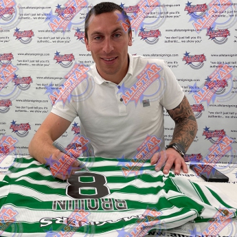 Legende nogometni dres Celtic 2021-22 Brown Signed Shirt