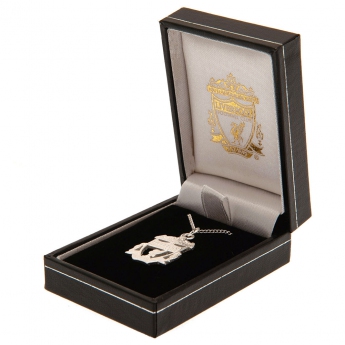 FC Liverpool ogrlica s privjeskom Sterling Silver Pendant & Chain CR Small