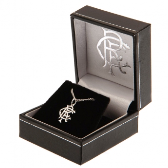 FC Rangers ogrlica s privjeskom Sterling Silver Pendant & Chain Small