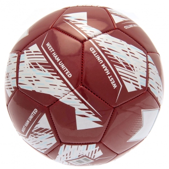 West Ham United nogometna lopta Football NB size 5