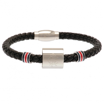 FC Rangers narukvica Colour Ring Leather Bracelet