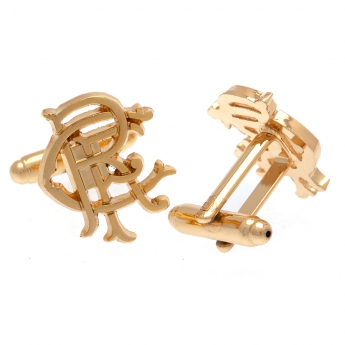 FC Rangers manšete Gold Plated RFC Cufflinks