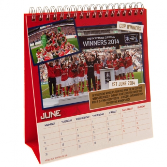 FC Arsenal kalendar Desktop Calendar 2023